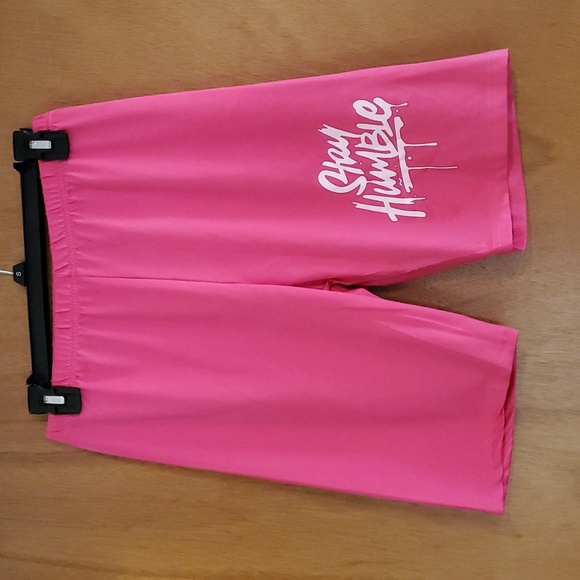 Womens White / Pink 2-Piece "Stay Humble" Short Set - Picture 5 of 7